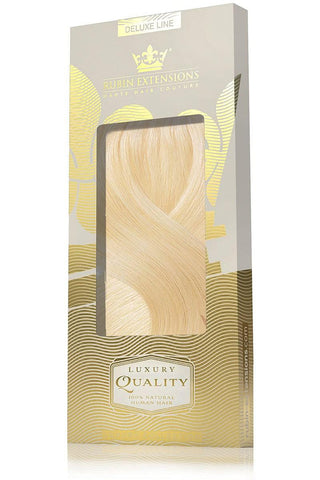 Clip-In Echthaar LUXURY QUALITÄT Extensions Honigblond Deluxe Line.