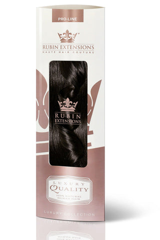 TAPE-IN EXTENSIONS ECHTHAAR  SCHWARZ-BRAUN PRO-LINE.