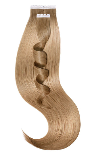TAPE-IN EXTENSIONS ECHTHAAR PREMIUM  Hellbraun-Karamell.