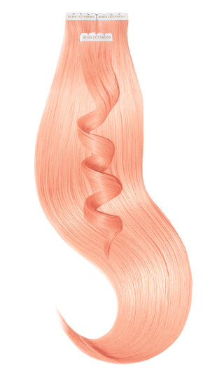 TAPE-IN EXTENSIONS PRO DELUXE LINE PASTELL Peach Pastell.