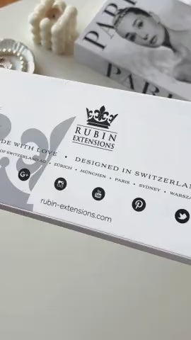 Keratin Bondings Haarsträhnen Hellblond Premium Line.