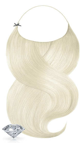 100% Remy Goldblond Flip-in Extensions Diamond Line