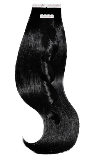 TAPE-IN EXTENSIONS ECHTHAAR PREMIUM  Schwarz